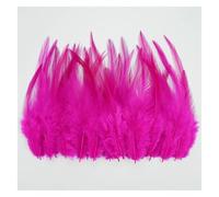 SHENJMAI Artigianato Piume 50Pcs/Set 10-15cm Colored Feathers for Crafts Dream Catcher Plumes Holiday Decoration Wedding Party Accessories(Color)