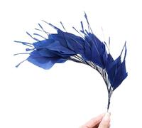 SHENJMAI Artigianato Piume Beautiful Feathers Flower Wedding Corsages Solid Feather for Crafts Headdress Decoration Accessories Plumes(Colopr 9)