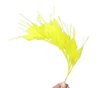 SHENJMAI Artigianato Piume Beautiful Feathers Flower Wedding Corsages Solid Feather for Crafts Headdress Decoration Accessories Plumes(Color 4)