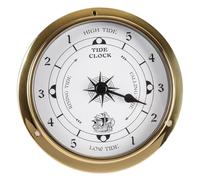 SHENJMAI Barometro a quadrante Termometro barometro igrometro da Parete 115 mm, Orologio, Stazione meteorologica, for Interni ed Esterni(Color 6)