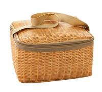 SHENJMAI Borsa termica per la consegna degli alimenti Borsa termica per il pranzo Cool Lunch Foods Scatole per bevande Borse refrigerate Zip Picnic Tin Foil Food Bags Ice Box, 22 x 14 x 12 cm, Taglia