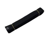 SHENJMAI Cintura Karate 1 pz cintura uniforme Aikido Taekwondo poliestere cotone facile da allacciare Judo Karate Ranking colorata 240 cm(Black)