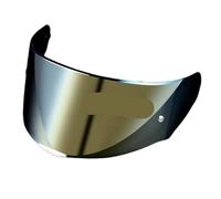 SHENJMAI Lente per casco moto Visiera for casco da moto, casco integrale, accessori for moto, lente protettiva(Gold)
