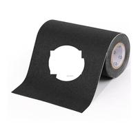 SHENJMAI Nastro per erba artificiale, per giardino, senza colla, collegamento autoadesivo, decorazione da giardino (Black Single Sided, 100 mm x 20 m)