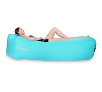 SHENKEY Divano Gonfiabile, Gocce di Divano Gonfiabile Air Lazy Bag, Hommock Portable Hommock e Air per Campeggio,Escursioni e Feste Sulla Spiaggia (Verde)