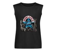 SHENLENEIYI Newcastle Brown Ale Unisex Vest Tank Tops Printed Mens Black Sleeveless T-Shirt L