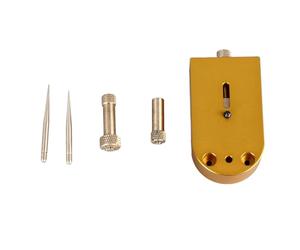 Shenprymic Supporto per ruota di bilanciamento e spirale del movimento dell’orologio, strumento di riparazione per orologi in metallo per la regolazione della velocità e la raddrizzatura dell