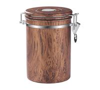 Shenrongtong Contenitore per la conservazione del caffè, conservazione dei chicchi di caffè macinato - Barattolo contenitore ermetico per chicchi di caffè | Contenitore per alimenti da cucina in