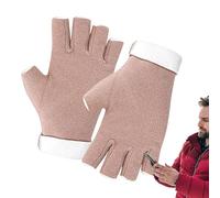 Shenrongtong Guanti A Dita Scoperte Per Donne - Manopole Da Compressione Calde Invernali - Guanti Sportivi Per Freddo,per la Guida, l'Escursionismo, il Ciclismo, per Donne e Uomini, per Interno ed