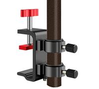 Shenrongtong Morsetto per ombrellone per sedia, staffa regolabile per ombrellone da pesca, accessori per tavolo, spiaggia, prato, campeggio, viaggi, giardino, patio