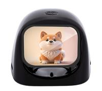 shenruifa Al Desk Robot Companion - Rilevatore di emozioni per auto (nero) | Al Robot Pet Knowledge Partner