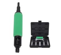 shenruifa Kit di Strumento di Rimozione del Rivetto Cieco per 1/8in 5/32in 3/16in 7/32in 1/4in Rivets 1/4in Pneumatic Electric Traple Green