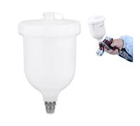 shenruifa Tazza di Vernice in Plastica con Alimentazione a gravità per Pistola a Spruzzo 600 Ml per D-evilbiss GTI/T-EKNA PRO Pri FLG