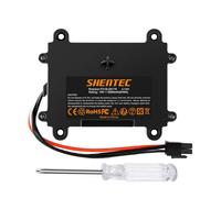 Shentec Batteria agli ioni di litio da 18V, 3000mAh, compatibile con Bosch Indego 350, 400, M 700, S+ 350, S+ 400 robot tosaerba