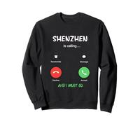 Shenzhen Chiama e Devo Andare in Cina in Viaggio Felpa