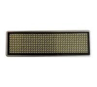 Shenzhen LeSun Targhetta nome LED Bianco 44 x 11 Pixel (L x A x P) 93 x 30 x 6
