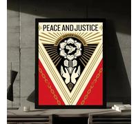 Shepard Fairey Poster Shepard Fairey Art Street Wall Art Shepard Fairey Stampe Pittura su tela astratta per Home Decor Picture 50x70cmx1 No Frame