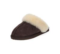 SHEPHERD Ciabatta crema / marrone scuro Donna SHEPHERD 36