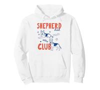 Shepherd Dad Club German Shepherd Dog Owner Fathers Day Felpa con Cappuccio