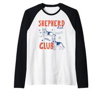 Shepherd Dad Club German Shepherd Dog Owner Fathers Day Maglia con Maniche Raglan