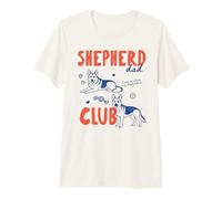 Shepherd Dad Club German Shepherd Dog Owner Fathers Day Maglietta Premium