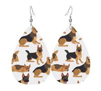 Shepherd German Orecchini Stampato Pendenti Moda Orecchini Da Donna Per Tutti I Giorni Decorazioni