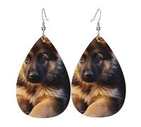 Shepherd German Puppy Orecchini A Goccia Squisito Orecchini Pendenti Innovativi Ciondolo Con Pendente A Goccia Per Matrimoni Feste Balli