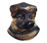 Shepherd German Puppy Scaldacollo Antivento Passamontagna Lavabile Bandana per attività Bambini Sports 25X50Cm