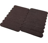 Shepherd Hardware 9425 autoadesivo in feltro. Protezione Pads, misure assortite, 46-count, marrone, 9865