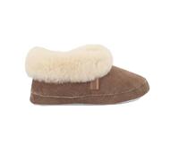 Shepherd of Sweden - Pantofole di montone Emmy - Donna - 100% Vero montone - Comode - Morbide e calde - Soffici - Nocciola - Taglia 39