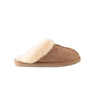 Shepherd of Sweden - Pantofole di montone Jessica - Ciabatte - Donna - 100% Vero montone - Slip-on - Comode - Morbide e calde - Nocciola - Taglia 41