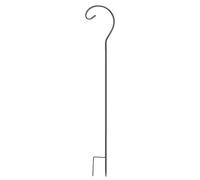 Shepherds Hooks Outdoor, Adjustable Bird Stand, Garden Hanging Pole, 61.5cm Height Holder, for Birdhouse Wind Chime Solar Light Plant Lantern Wreath Yard Patio, Sturdy Metal Accessory for Daily Use