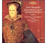 John Sheppard English and Latin Church Music (Darlington, Cccc) (CD) Album