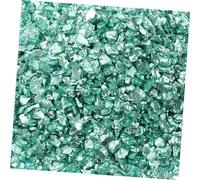SHERCHPRY 1 Accessori Per Ghiaia Fascino Delle Unghie Arte Uv Strass Ciondolo Forniture Per Unghie Frammenti Di Irregolari Frammenti Di Frantumati Verde Bicchiere