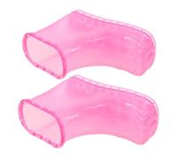 SHERCHPRY 1 Paio Scarpe Da Bagno Vasca Per Pediluvio Vasca Di Ammollo Del Piede Bagnante Ammollo Dei Piedi Bagnanti Pediluvio Ammollo Per Immergere i Piedi Portatile Pvc Rosy