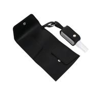 SHERCHPRY 1 Pezzo organizzatore di maschere portafogli per maschera portatile bottiglia con portachiavi coperchio della bottiglia all'aperto Copertina bottiglia vuota pu Black