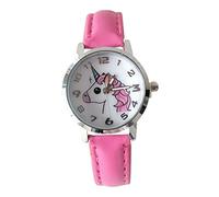 SHERCHPRY 1 Pezzo orologio per orologi per ragazze watch guardare che fa i primi passi orologio alla moda per ragazze orologio da cartone animato per ragazze pu Rosy