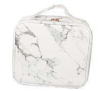 SHERCHPRY 1 Pezzo Valigetta Make Up Viaggio con Design Marbling Organizer Cosmetici e Resistente PU per e Accessori Scomparti Multifunzionali