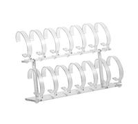 SHERCHPRY 1 Pz. Espositore trasparente per orologi portaorologi Stand espositivo per Caricatore supporto per o da polso spillo espositore per porta rimovibile