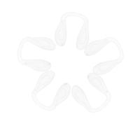 SHERCHPRY 1 Set Naselli in Silicone Ossalti Per Gli Occhiali Aggiornati Sostituzione Naselli Per Occhiali Gli Occhiali Dei Cuscinetti Nasale Tasco Per Occhiali Gel Di Silice 5 Pezzi
