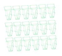 SHERCHPRY 1 Set Set Di Bottiglie Bottiglia Gabbia Sospesa Gabbie Creative Per Reti Saline Portabottiglie Di Soluzione Salina Ospedaliera Rastrelliere Per Reti Saline Plastica Verde 36 Pezzi