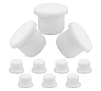 SHERCHPRY 10 Pezzi Tappo in Silicone per Bottiglie e Vasi, Tappi di Ricambio Solidi 1/2 Pollice, per Sale, Pepe, Piante e Tubi