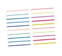 SHERCHPRY 100 Pezzi Fermagli per Colorati Accessori per Stile Clip per Ragazze e Colori Misti Colore Casuale