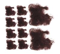 SHERCHPRY 100 Pezzi retina per retina per parrucche da donna retine per per la danza retine per da donna rete di Hairnet Poliestere Dark Brown