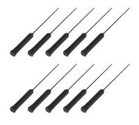 SHERCHPRY 10pezzi Accessori per Apparecchi Acustici di Spazzole Kit per Pulizia Strumenti per Rimozione Cerume Spazzola per Pulizia Amplificatori Scovolini Artigianali Auricolari Pulitore Au