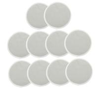 SHERCHPRY 10pezzi Coppette Assorbilatte Riutilizzabili Per Allattamento Lavabili e Traspiranti Realizzate in Materiale e Confortevole Pratiche e Resistenti Per Prevenire Efficacemente