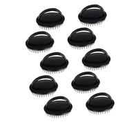 SHERCHPRY 10pezzi Spazzola Massaggiante Per Capelluto in Esfoliatore Per Capelli Da Doccia Rimuove Accumuli e Morta Adatto Tutti i Tipi Di Capelli Per Lavare e Curare Capelluto