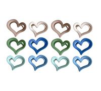 SHERCHPRY 12 pezzi Fermagli Acrilico Clip Acetato Media Resistente Accessori Eleganti per Donne Strumenti Styling Minimalisti per Tutti Tipi