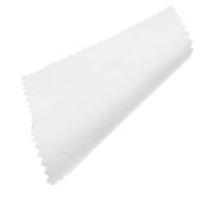 SHERCHPRY 12 Pezzi Panno per occhiali strisciante salviette detergenti riutilizzabile scopo salviette per lenti panno per la pulizia delle lenti Pelle scamosciata bianca