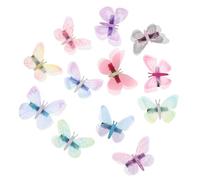 SHERCHPRY 12pezzi Forcine Per Doppia Garza Di Farfalla Fermagli Per Retrò Accessori Per Ragazza Realizzate Materiale Di Buona Qualità Resistenti All Prolungato Per Feste Fotografie e